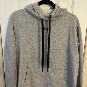 Women’s under armor grey hoodie size medium